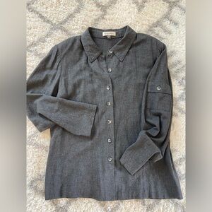 Vintage Yvonne Marie made USA shoulder pads blazer or lightweight jacket